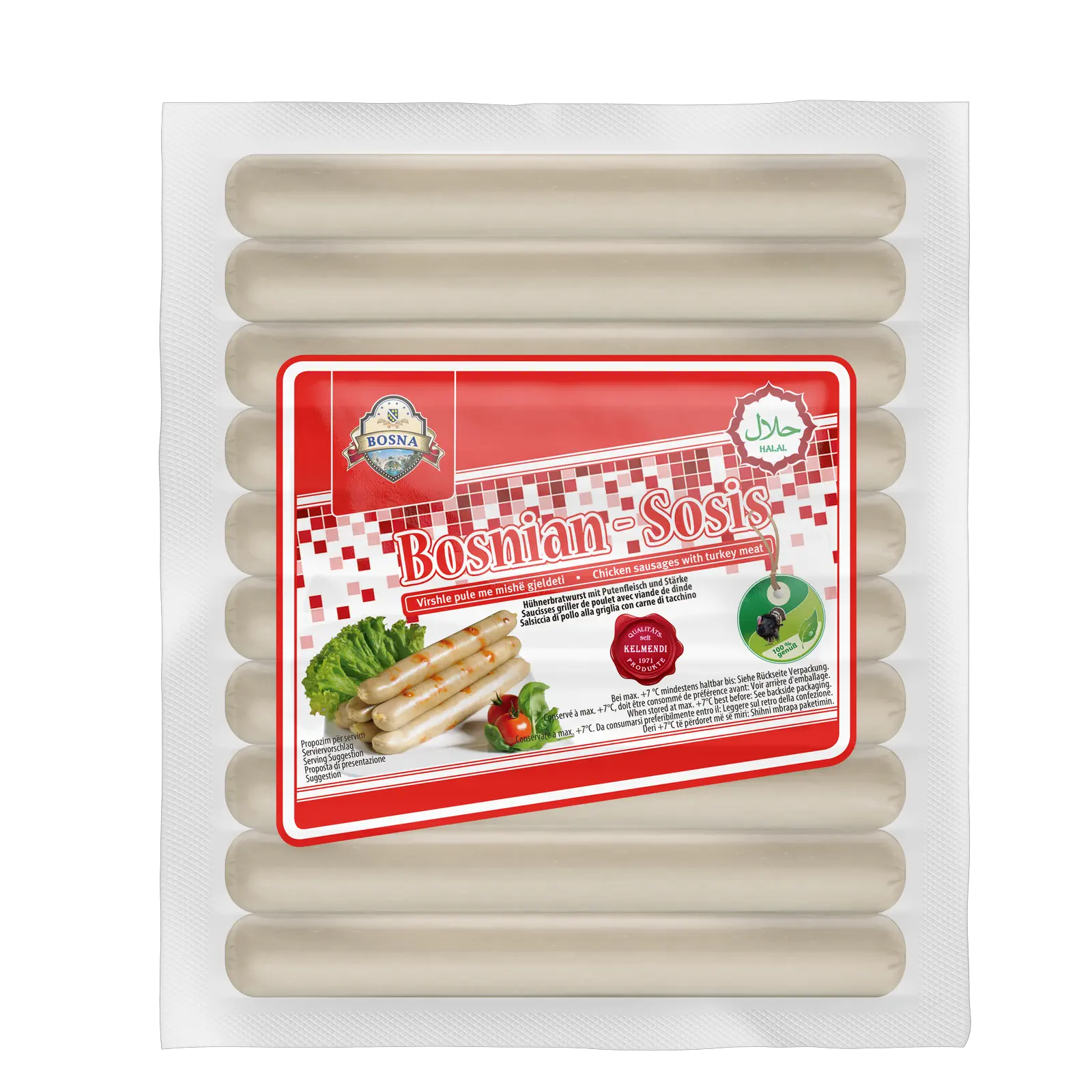 Bosna Halal, Virshlle gjeldeti, 500g